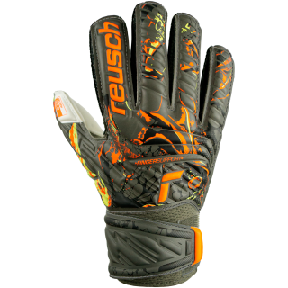 Rękawice bramkarskie dziecięce REUSCH Attrakt Solid Finger Support Junior